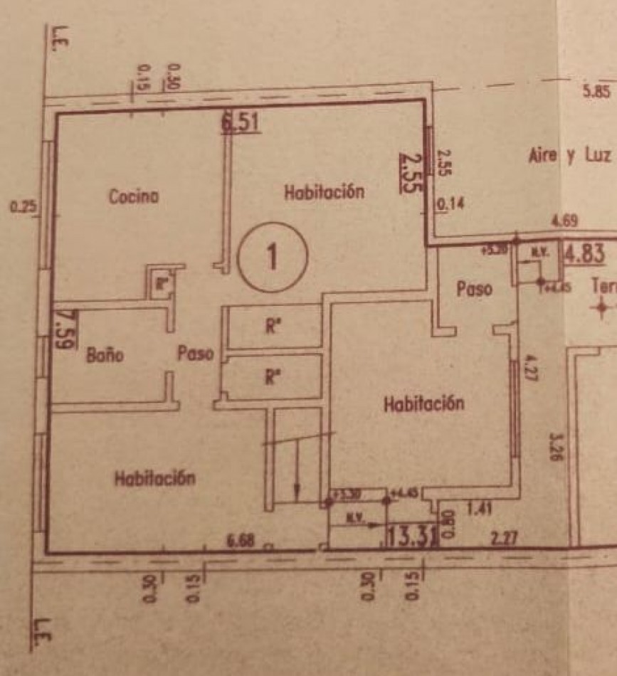 Ulrico Schmidl 6800. PH 4 ambientes planta baja frente.